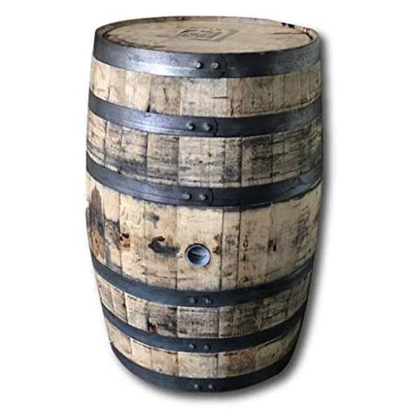 Authentic Previously Used Bourbon / Whiskey Barrel, 53 Gallon Size, Holds Water